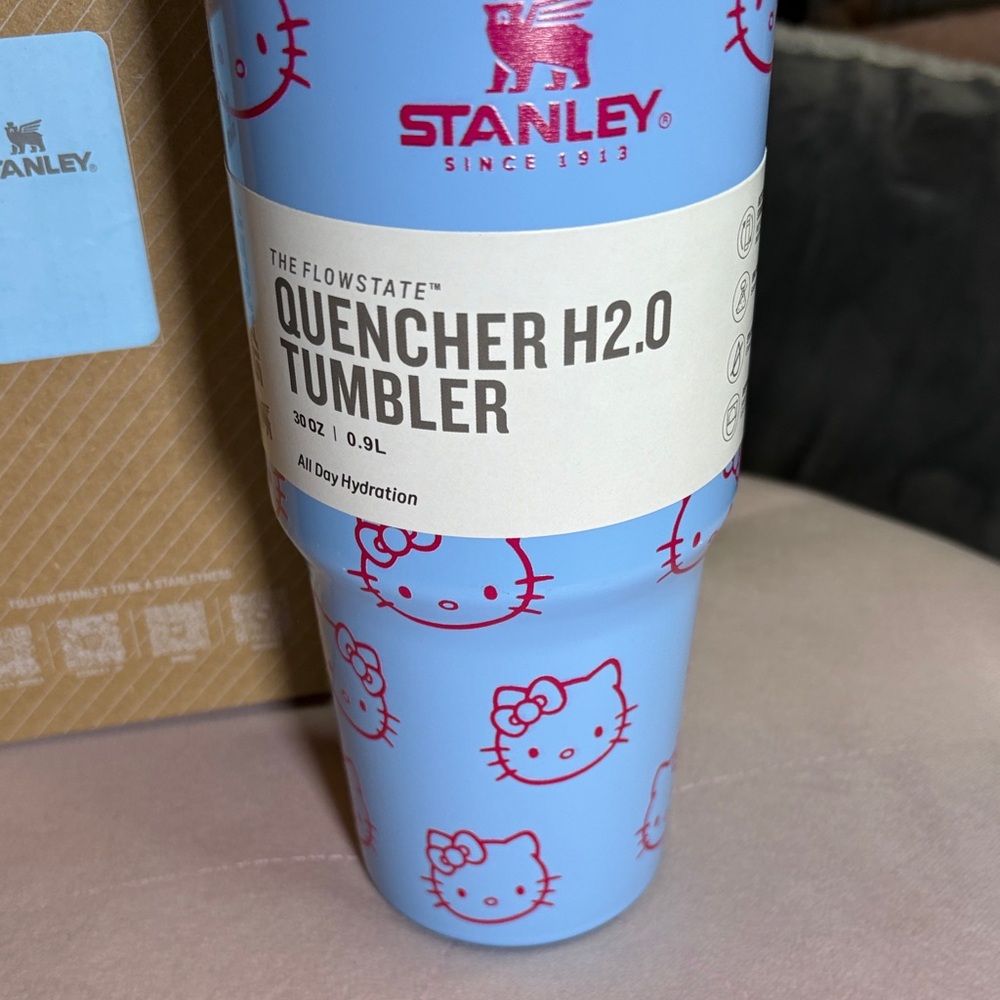 Stanley Blue Hello Kitty Quencher Tumbler - Picture 3 of 6